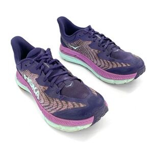 Hoka Mafate Speed 4 Women's Running Shoes Sneakers Purple Size 11 Vibram